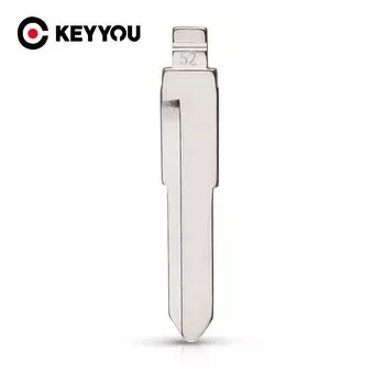 KEYYOU, металлическая пустая НЕОБРАБОТАННАЯ флип-модель KD полотно дистанционного ключа Type #52 для Suzuki Swift NO. Лезвие 52
