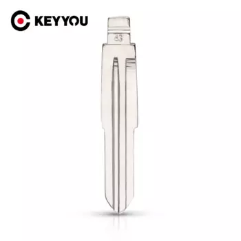 KEYYOU, металлическая заготовка, необработанная застежка, модель KD, Модель № 43 (T11) для Chery E5