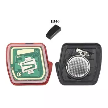 KEYYOU модифицированный 433 МГц 2/3 кнопки ID46 автомобильный пульт дистанционного управления для Mitsubishi L200 Shogun Pajero Grandis ASX Triton MIT11/MIT8