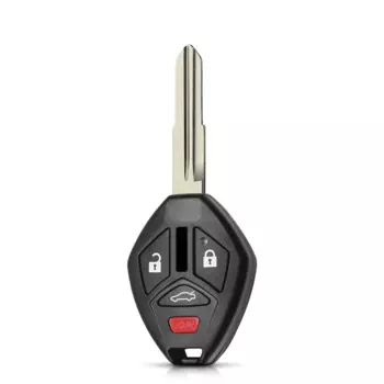 KEYYOU модифицированный пульт дистанционного управления флип-ключ оболочка подходит для Mitsubishi Galant Eclipse Lancer 3/4 кнопки складной брелок без ключа MIT11R Blade