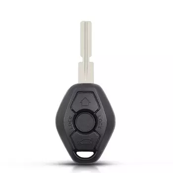 KEYYOU Необрезанный автомобильный ключ с дистанционным управлением Чехол для BMW 1 3 5 6 7 серии Z3 Z4 X3 X5 M5 325i E38 E39 E46 3 BT Hu92 Hu58 Blade