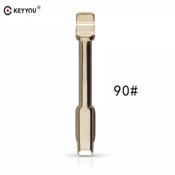 KEYYOU NO. 90 Автомобильная фотография для Ford mondeo, Модифицированная фотография, резьба по лезвию, необработанный ключ FO21
