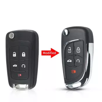 KEYYOU новый 1 шт. для Chevrolet Cruze для OPEL Insignia Astra Zafira Mokka Agila Corsa Meriva Signum Tigra Mando модифицированный автомобильный ключ