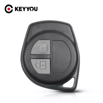 KEYYOU новый корпус автомобильного ключа для Suzuki Key Swift Grand Vitara SX4 Liana Aerio Jimny Key с 2-кнопками, чехол для брелока без лезвия