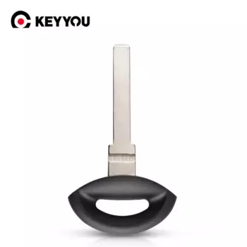KEYYOU новый сменный необрезанный дистанционный смарт-ключ HU100 для Saab 9-3 93 2003-2007, брелок с дистанционным управлением без ключа, Стайлинг автомобиля