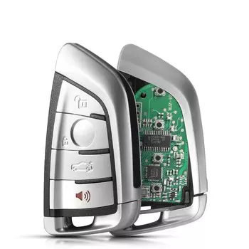 KEYYOU PCF7945P для BMW F FEM CAS4 5 7 Series X5 X6 2014 + безключевой дистанционный Автомобильный ключ 3/4 Кнопка 315 /433 /868 МГц