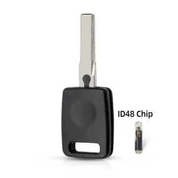 KEYYOU с режущим чипом транспондера, чехол для дистанционного ключа для Audi A2 A3 A4 A6 A8 Cabrio RS6 S3 S4 S6 S8 TT HU66 Blade