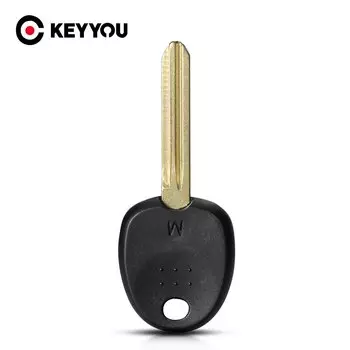 KEYYOU Uncut Key Blank для Hyundai акцентная Соната NF Elantra замена корпуса автомобильного транспондера без чипа с левой платформой