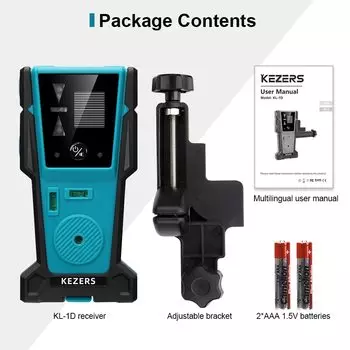 KEZERS Ред-Грин Лазерный Приемник KL-1D