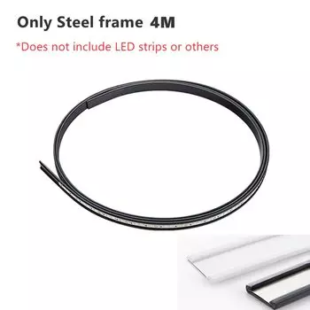 Khelse линейный настенный светильник 4/6/8 м черный/белый