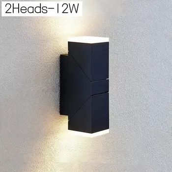 Кhelse Уличный светодиодный настенный светильник с датчиком движения 6Вт/12Вт