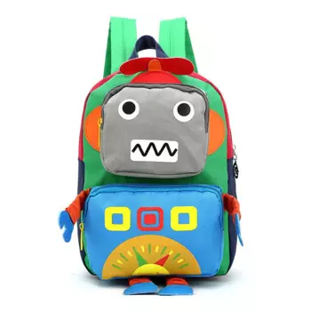 Kids Bag Cartoon Robots Backpack kindergarten School Bags For Girls Backpacks For Boys Mochila Hombre Mochilas Pюкзак School Bag