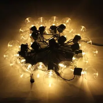 KIKIELF Светодиодная гирлянда, теплый белый, 6/11 м