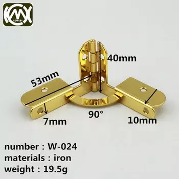 Kimxin 10 шт. 40 мм * 53 мм, распродажа, мебель высокого качества, деревянный ящик, фурнитура, железные большие петли, деревянная коробка с петлей KIMXIN, W-024