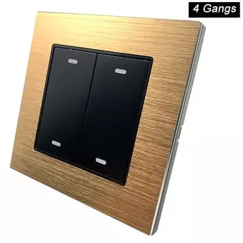 Kincony 4 Gang 86 EU Настенный тумблер