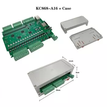 KinCony A16 ESP32 ESPHome модуль автоматизации