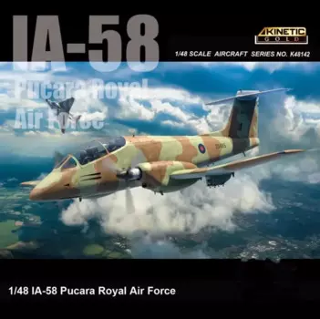 Кинетическая модель K48142, масштаб 1/48, модель K48142 IA-58 Pucara Royal Air Force