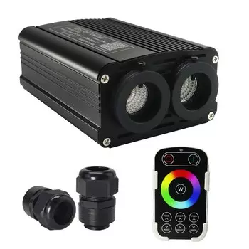 Kingmaled 32 Вт RGBW светодиодный оптоволоконный двигатель для звездного неба