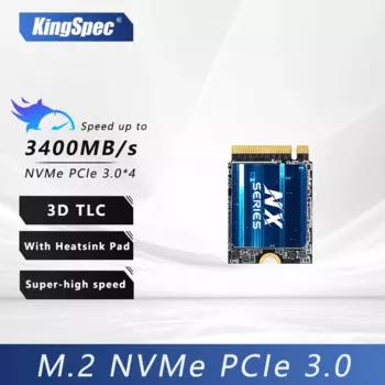 KingSpec NVMe SSD 2230 512 ГБ 256 ГБ 1 ТБ M.2 22X30 PCIe 3,0 Nmve M2 Жесткий Диск Внутренний твердотельный накопитель для пар