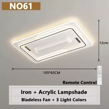 KINLAMS Потолочный вентилятор с подсветкой