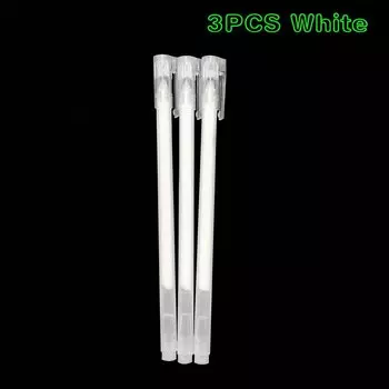 Kissbuty белые гелевые ручки 0,6 мм, набор из 3 штук