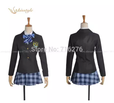 Kisstyle модный аниме белый альбом 2, тканевая форма Setsuna Ogiso, карнавальный костюм, любой размер