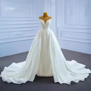 Kisswhite, индивидуальная коллекция RSM 67264, роскошное кружевное винтажное свадебное платье Vestido De Noiva с длинными рукавами