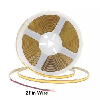 KISUFU Светодиодная лента COB 528 светодиодов/м теплый белый/натуральный белый/белый 8 мм