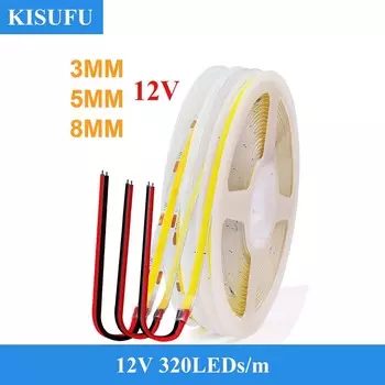 KISUFU Светодиодная лента RGB 320LEDs/m 3/5/8 мм