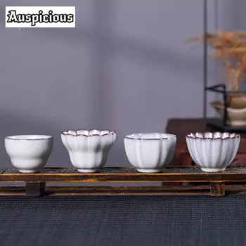 Китайская Лунная белая глазурованная чайная чашка ручной работы Longquan Celadon Master Cup буддийская ручная чайная чаша индивидуальный подарок