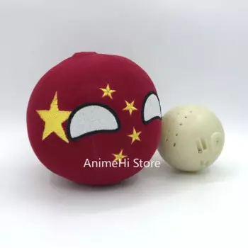 Китайская плюшевая кукла CHNBall, китайские деревенские шары, шар, CHN, деревенский мяч, песня, пение музыки, фотоподарок