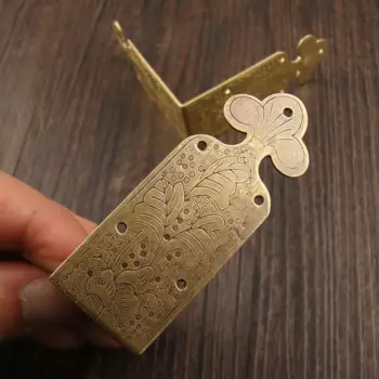 Латунные угловые кронштейны XinqiHQ, 4 шт.