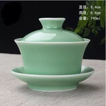 Китайский сине-белый чайный сервиз RONGFABOX