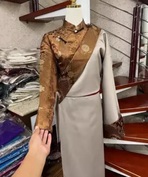 Китайский Xizang, Женский танцевальный Тибетский костюм Kangba