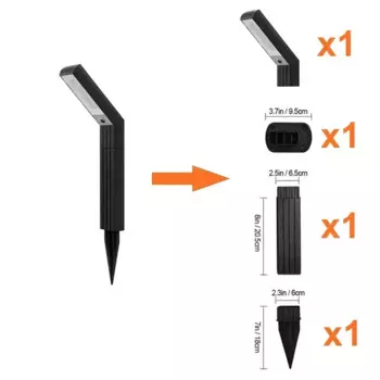 KITLIFY Солнечный RGB светильник для сада