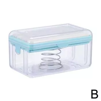 KITPIPI Ролик для мыла пластиковый серый/синий