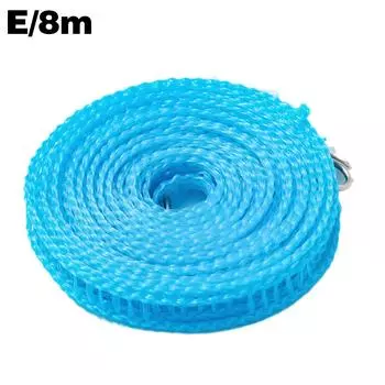 KITPIPI ветрозащитная бельевая веревка 5/8 м полипропилен