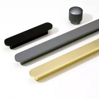 Ручки для шкафов KK&FING золотые алюминиевые