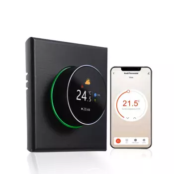KKMOON WiFi умный термостат, регулятор температуры, программируемый на неделю кнопочный контроль APP Голосовое управление с Alexa Google Home