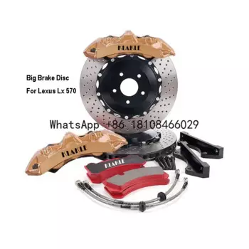 Модифицированные автомобильные запчасти категория GT6, автозапчасти, тормозной суппорт 405*34 мм, углеродные керамические тормозные диски для Lexus Lx 570