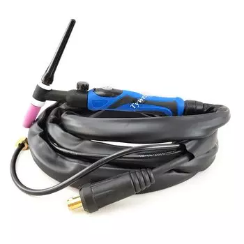 Клапан A-200, 4 м, 13 футов, сварочная горелка GTAW WP26V, горелка TIG, аргоновая горелка с воздушным охлаждением, сварочный аппарат TIG