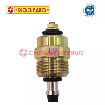 Клапан электромагнитный (отсечки топлива) 12v 9900015 Втягивающий магнит на ТНВД, Автомобильный Электромагнитный клапан для дизельного топливного насоса, соленоид для Генератор Isuzu 4JA1, 4JB1