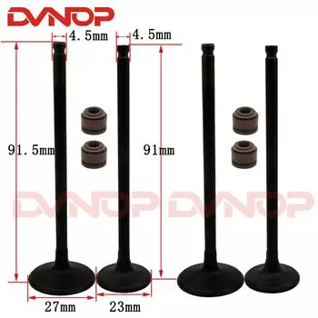 Клапан двигателя мотоцикла, Впускной Выпускной стержень, клапан для Benz BJ250T-8 BJ250, комплект цилиндров с водяным охлаждением QJ169cm