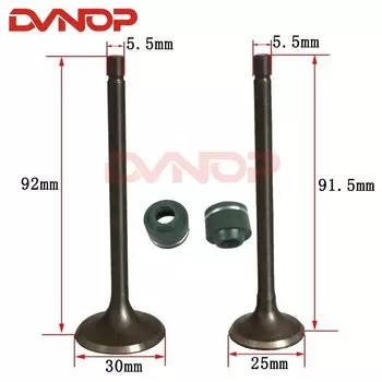 Клапан двигателя мотоцикла, впускной и выпускной стержень, трубная пружина для HONDA CG150 CG 150 150cc, запасные части двигателя