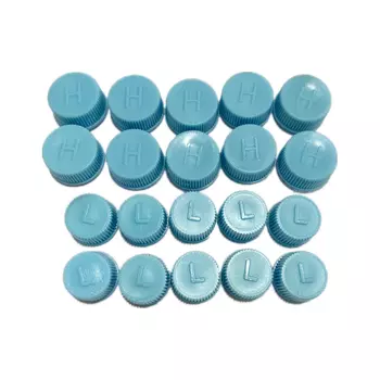 Клапан обслуживания 10 setR134a R12, пылезащитная крышка, замена высокой/низкой боковой трубы кондиционера M9 M10