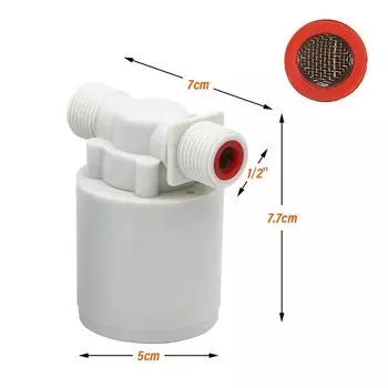 Клапан уровня воды JIECARE 1/2 дюйма