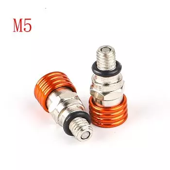 Клапан Воздушной вилки M5x0.8 для Honda CR 80 85 125 250 500 CRF 250R 250X 450R 450X 250RX 450RX Kawasaki KX250F Yamaha Suzuki