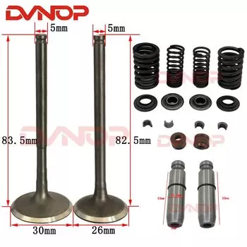 Клапан впускного выпускного штока двигателя мотоцикла, запасные части для Honda CBF150 XR150 XR 150 CBF 150 KTT