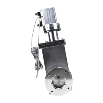 Клапан затвора с фланцем cf160 UHV, вакуумный блочный клапан с пневматическим приводом