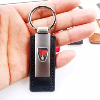 Классический автомобильный брелок из углеродного волокна, металлический кожаный брелок для Rover 25 45 75 Tourer 200 400 CDV CityRover Commerce Metro